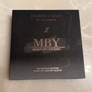 NIB SHADES BY SHAN MBY Makeup Studio Eyeshadow Palette